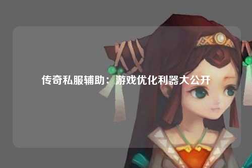 传奇私服辅助：游戏优化利器大公开